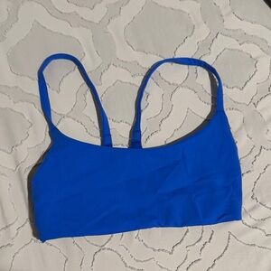 Cerulean Blue Wunder Train Strappy Bra A/B - Size 4
